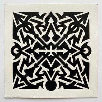 Blackwork tattoo style